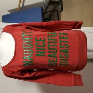 Beautiful Disaster Christmas Sweatshirt 🎄